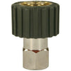 FEMALE TO FEMALE QUICK SCREW COUPLING ADAPTOR -M21 F to 1/4