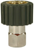 FEMALE TO FEMALE QUICK SCREW COUPLING ADAPTOR -M21 F to 3/8