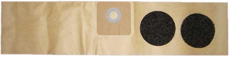 Vacuum Bag, 2 Ply Paper, Pack of 10 inc Filters