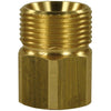 FEMALE TO MALE BRASS QUICK SCREW NIPPLE ADAPTOR, please select size required.