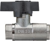 BALL VALVE + BUTTERFLY HANDLE 3/8