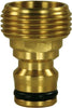 COUPLING PLUG BRASS 3/4
