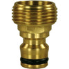 COUPLING PLUG BRASS 1/2