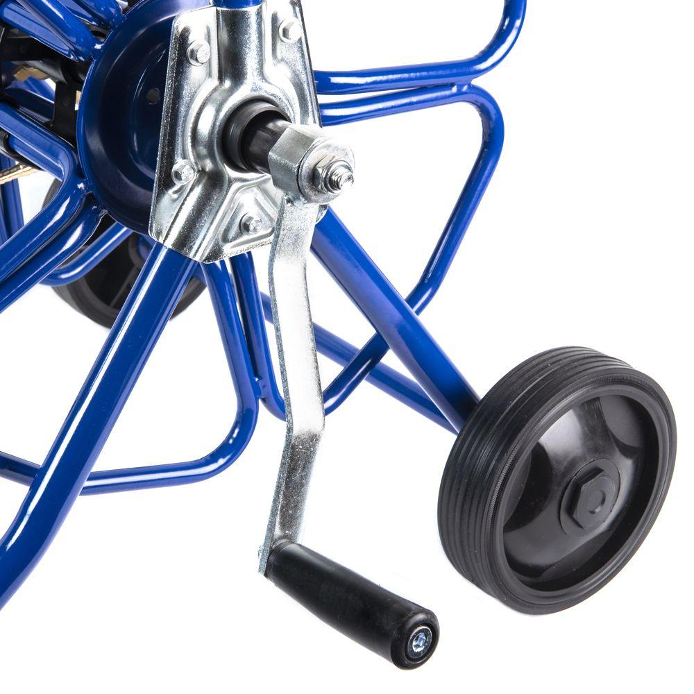 HOSE REEL WHEELED BLUE 1/2" 60MTR
