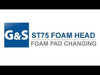 ST75 FOAM HEAD 1.6 (075) 1/4